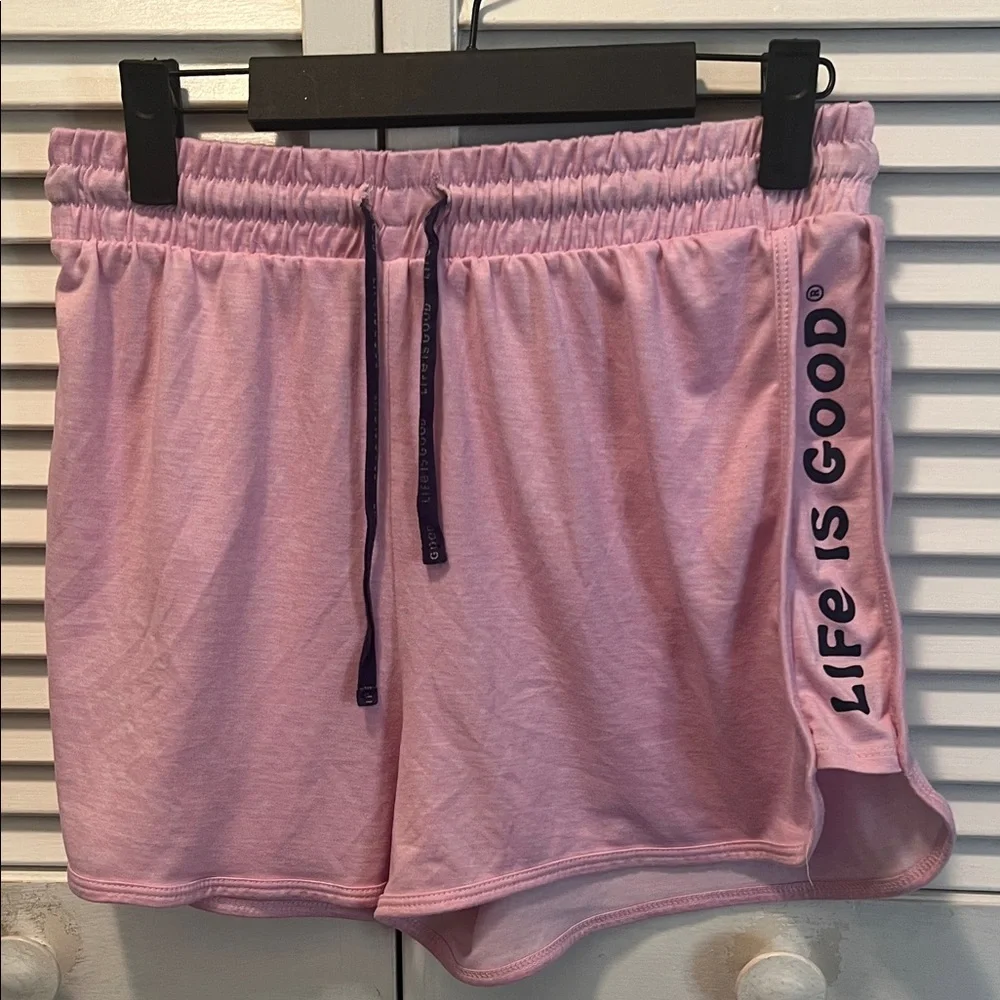 #1401**Life is Good Women's Pink Shorts - Picture 1 of 11